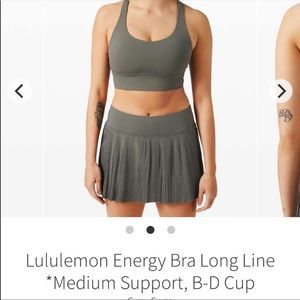 Lululemon Energy Long line bra